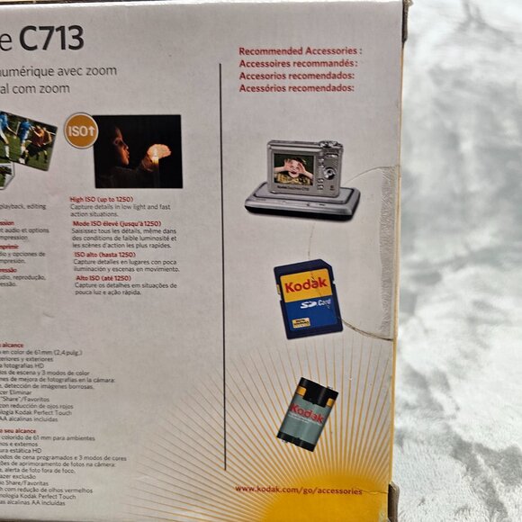 New Kodak EasyShare C713 7MP Digital Camera Sealed In Original Package - Picture 8 of 9
